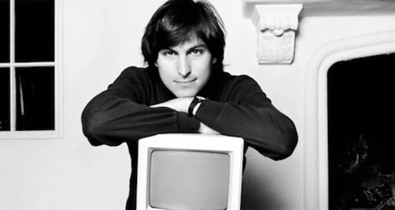 Steve Job with first Imac