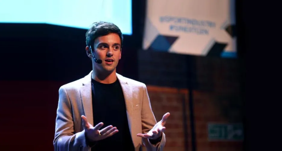 Tom Daley official speaker profile picture