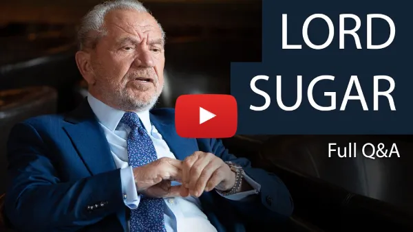 Alan Sugar official global thought leader