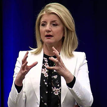 Arianna Huffington Headline Keynote Speaker for Hire
