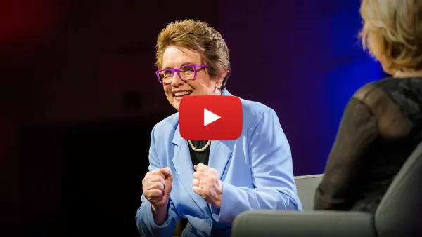 Billie Jean King official global thought leader