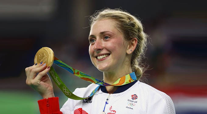 Dame Laura Kenny trending motivational speaker in the UK