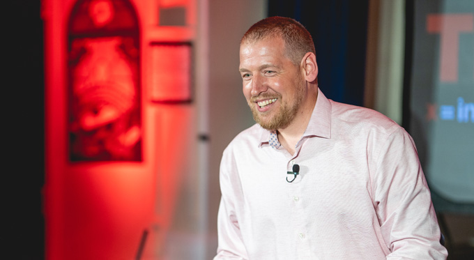 Jamie McAnsh trending motivational speaker in the UK