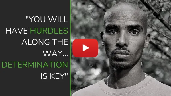 Mo Farah official speaker on marginal gains