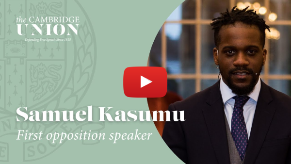 Samuel Kasumu Official Speaker on Politics