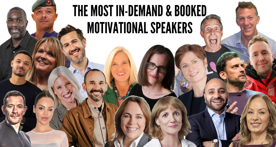 The Most In-Demand & Booked Motivational Speakers to Hire via The Motivational Speakers Agency