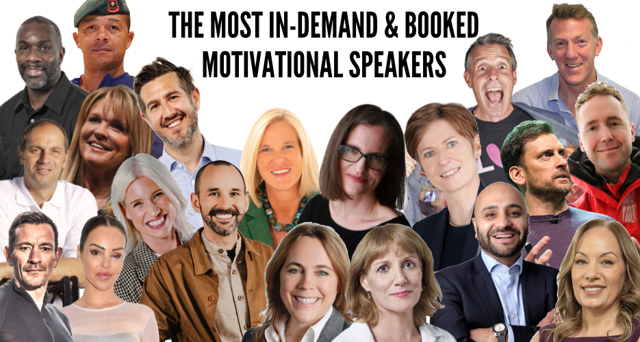 The Most In-Demand & Booked Motivational Speakers of 2025: