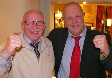 Pete Wolstencroft and Derek Spence